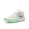 Anta Wind Tunnel 5 Comfortable Shock Absorption Non-Slip Wear-Resistant Support Low-Top Basketball Shoes Men sneaker White Green 112441107-1