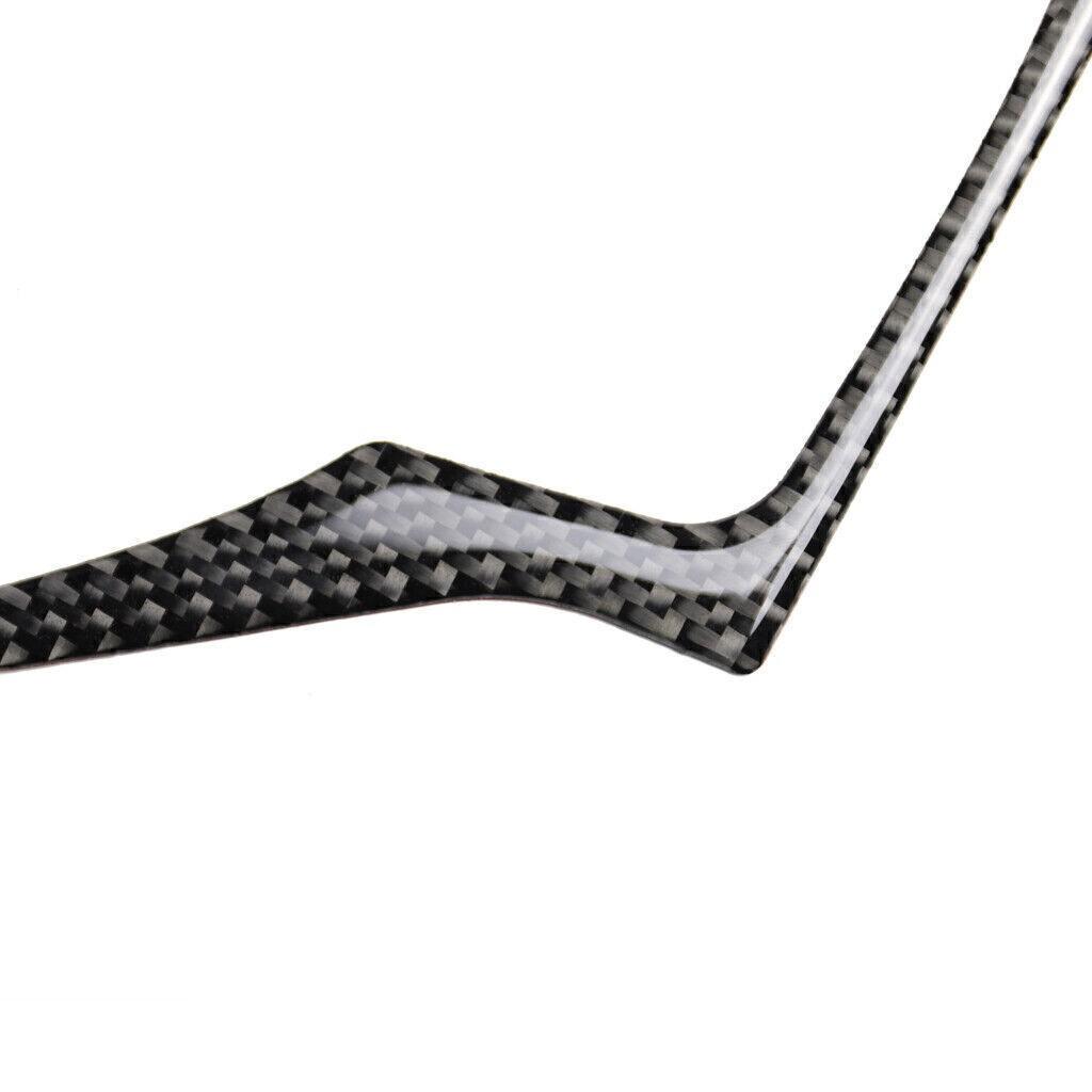 Real Carbon Fiber Console Gear Shift Panel Trim 1PCS For Mazda 3 Axela 2014-2016