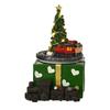 Regal Tidings Light Up Christmas Tree with Rotating Train