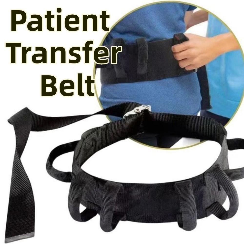 Quick Release Buckle Patient Transfer Belt Adjustable Lifting Gait Belt  Walking Training