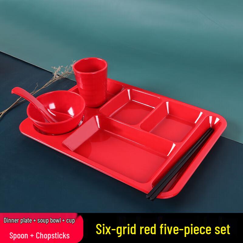 Melamine Divided Serving Plate