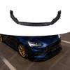 For Ford ST Line MK4 2018 2019 2020 2021 Auto 3Pcs Front Bumper Spoiler Lip Car Front Splitter Body Decorate Modification Kit