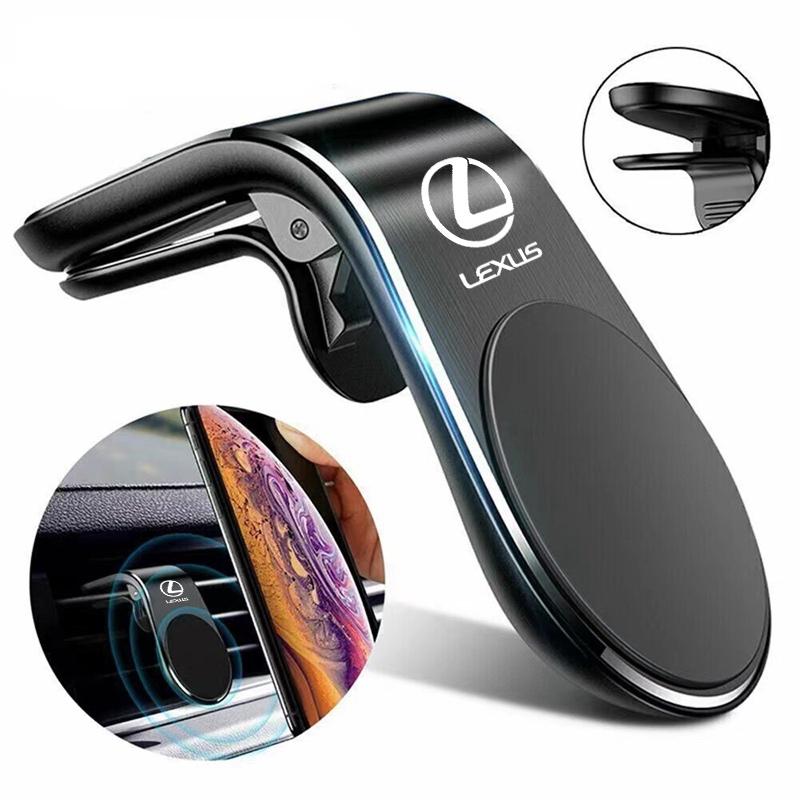 Magnetischer Handyhalter für das Auto, Lüftungsschlitz-Halterung, GPS-Stützhalterung für Lexus RX330 IS250 Ct200h ES300h RX350 IS300h NX300h RX400h UX