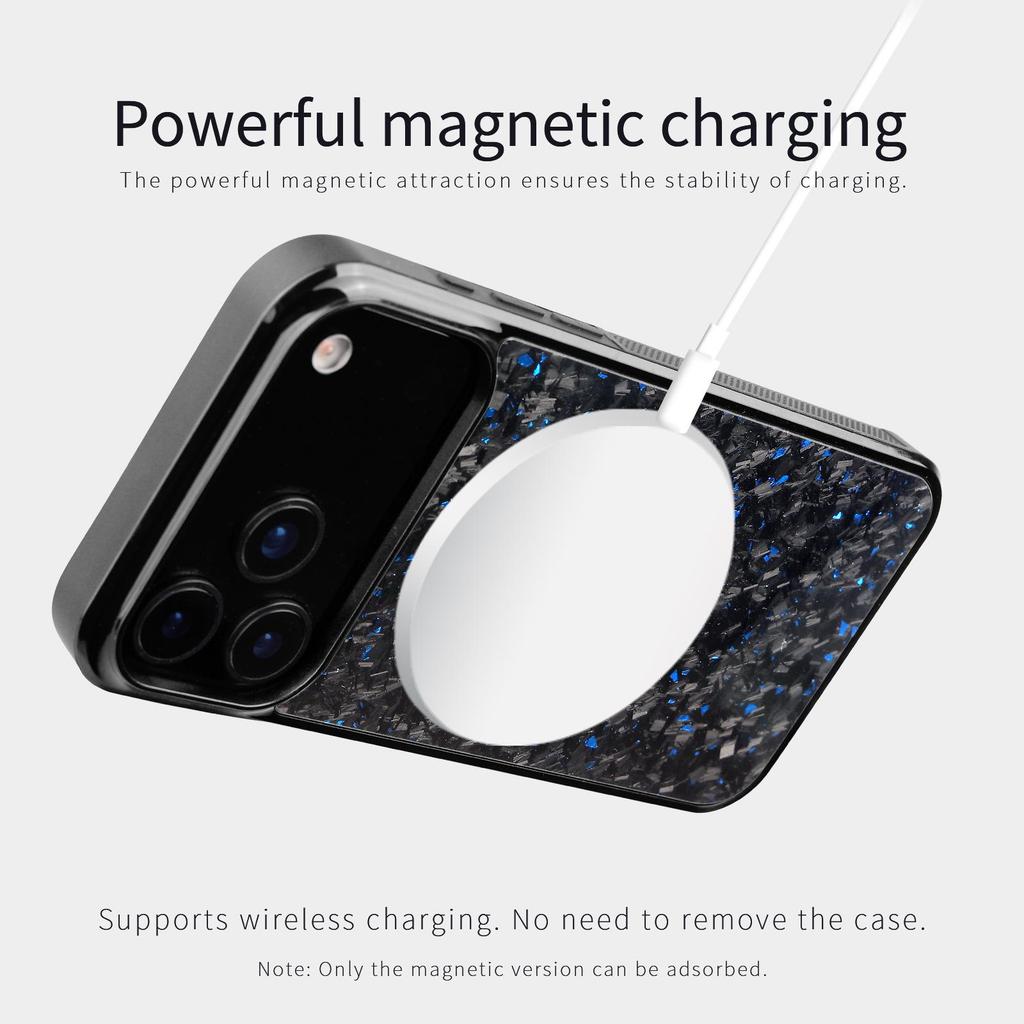 Apple iPhone 17 Pro Max Forged Carbon Fiber Protective Case