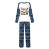 Christmas Parent Child Family Set Home Furnishings Christmas Pajamas Two Piece Set