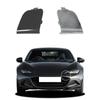 Заглушка гака буксирувального вушка переднього бампера Для Mazda MX-5 Miata MX5 2016-2023 N24350A11 N243-50-A11 Заглушка буксирувального вушка