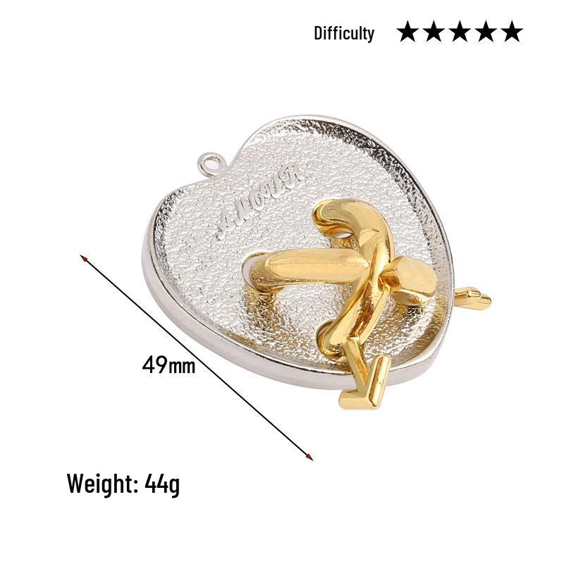 Intelligence Puzzle Zinc Alloy Disentanglement Rings - Unlock Nine Linked Rings Kongming Luban Lock Educational Toy
