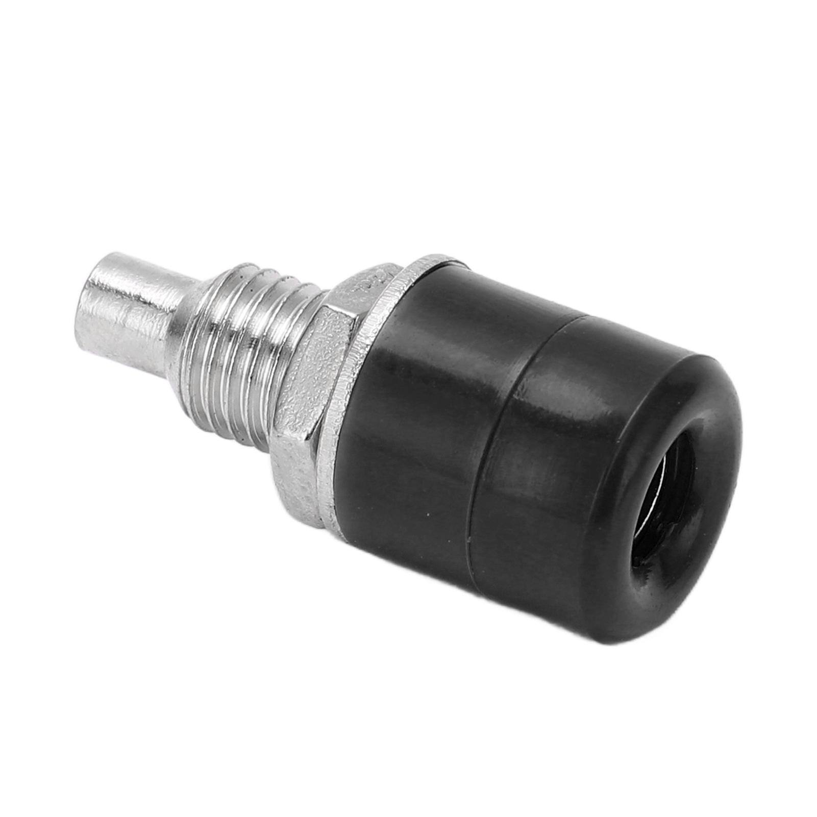 

20 шт. 24.070 4 мм панельный банановый разъем медный женский адаптер никелированный банановый разъем для электронных чёрный