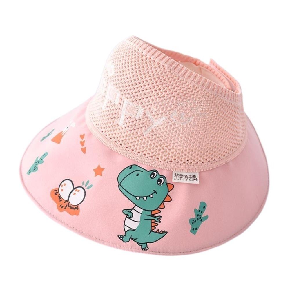 

Wide Brim Children Sun Hat Anti UV Protection Kids Beach Cap Summer Baby Sunhat Outdoor розовый