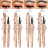 Gold Tube Wild Eyebrow Four-Claw Liquid Eyebrow Pencil, Waterproof And Non-Smudging Four-Ended Bifurcated Water Eyebrow Pencil, Makeup