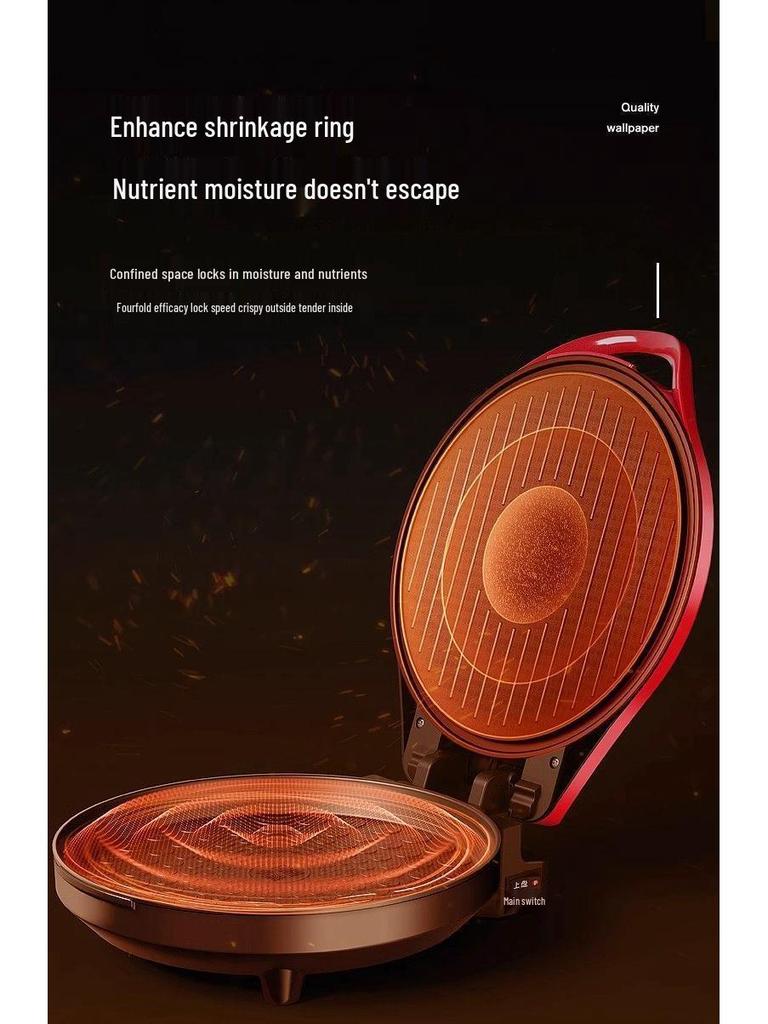Smart Electric Griddle: Double-Sided Non-Stick Extra Large Pancake & Baking Pan.