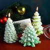 Silicone Candle Mold Tower Christmas Tree Resin Plaster Mold Scented Candle Molds  Party Decoration