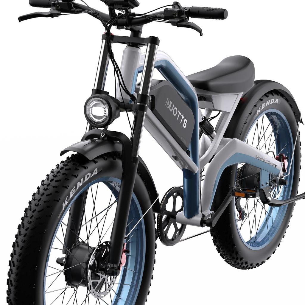 DUOTTS N26 26-inch Off-road Electric Bicycle, 48V 750W Dual Motors, Maximum Range of Up To 120 Kilometers, Maximum Load Capacity of 150 Kg.