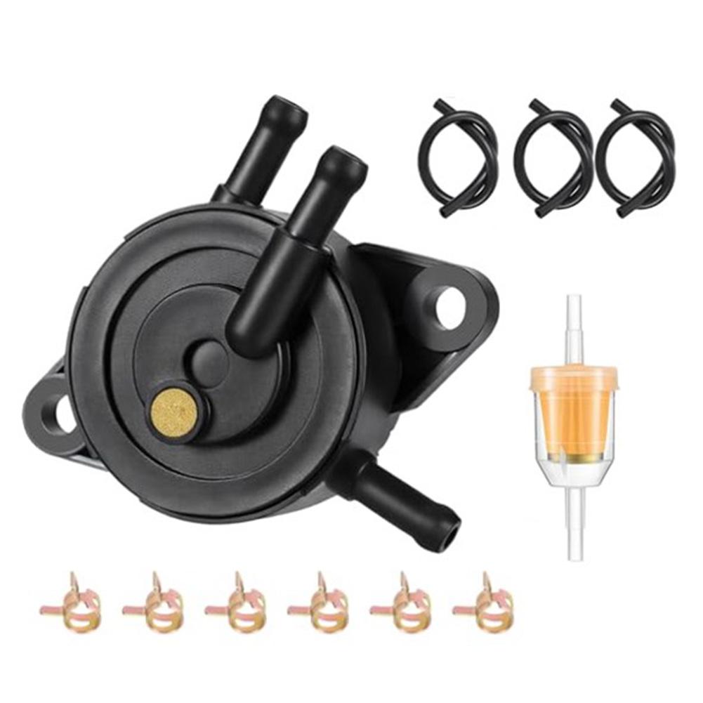Fuel Pump With Filter & Line For 17-25HP Engines, Replaces 808492 808656 491922, Garden Tools Lawn Mower Accessories