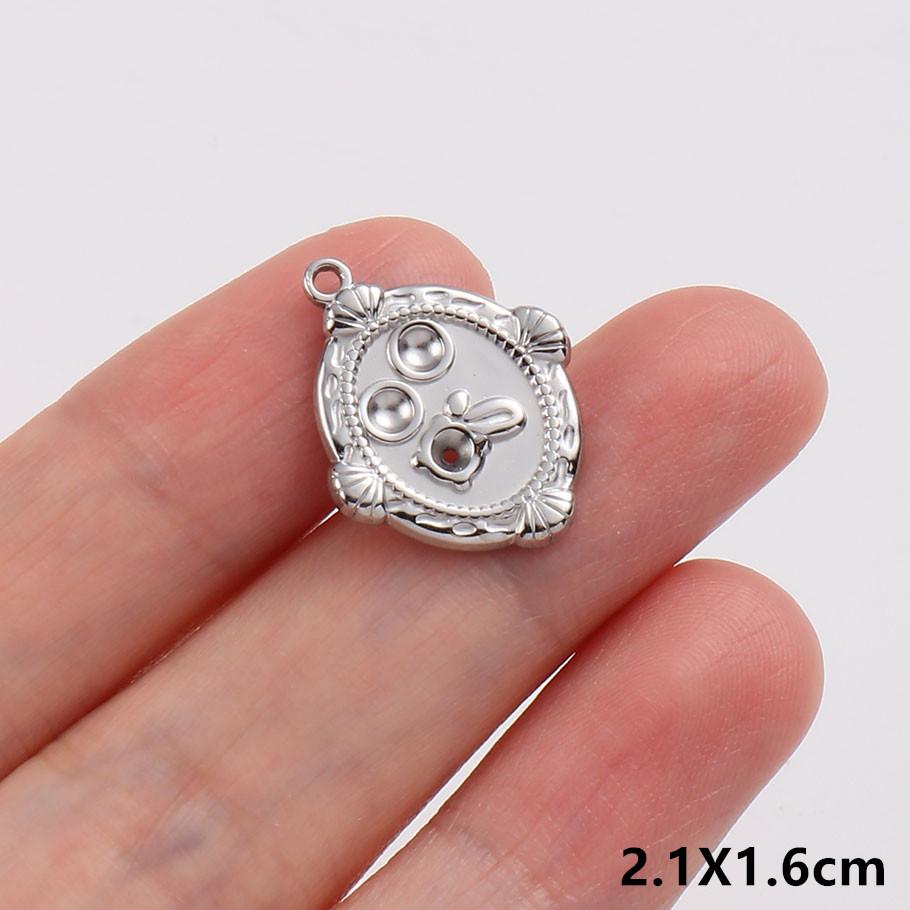5 Stück/Los Persönlichkeit Meeres tier Anhänger Seestern Schildkröte Muschel Muschelschale Edelstahl Anhänger Für Schmuckherstellung Zubehör Zubehör