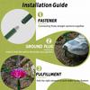 Bee Watering Station for Garden Butterfly Watering Station for Outdoor Decor in Flower Design,Water Feeder to Attract Pollinator