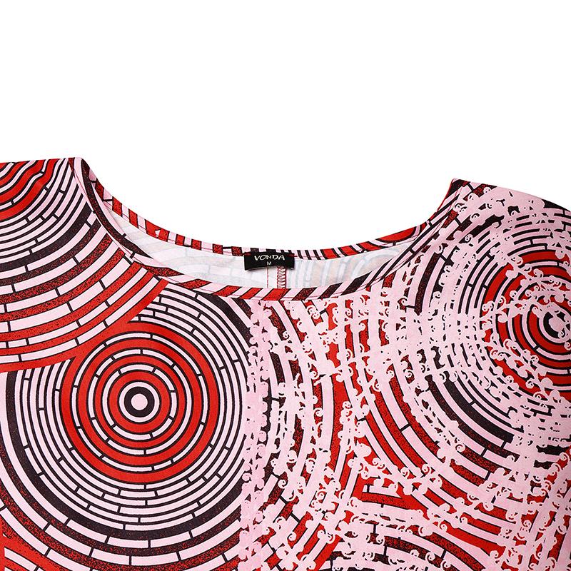 Oversized Women Round Neck Batwing Sleeve Floral Print Casual Loose Maxi Dress