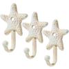 3 Pcs Hook Towel Hooks Nautical Hanging Buoy Kitchen Utensil Coat Beach