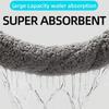 3D Bathroom Soft Plush Anti-skid Mat Super Absorbent Solid Color Rug for Toilet/Washroom Durable Easy To Clean Carpet Alfombra