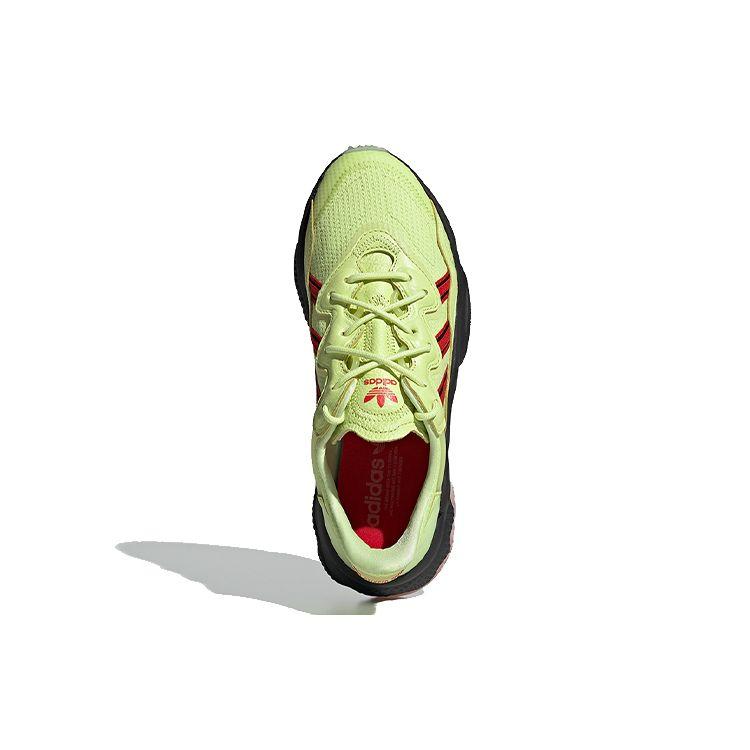 Adidas Originals Ozweego Lightweight Non-Slip Low-Top Dad Shoes Men Sneakers Yellow Green EH0824