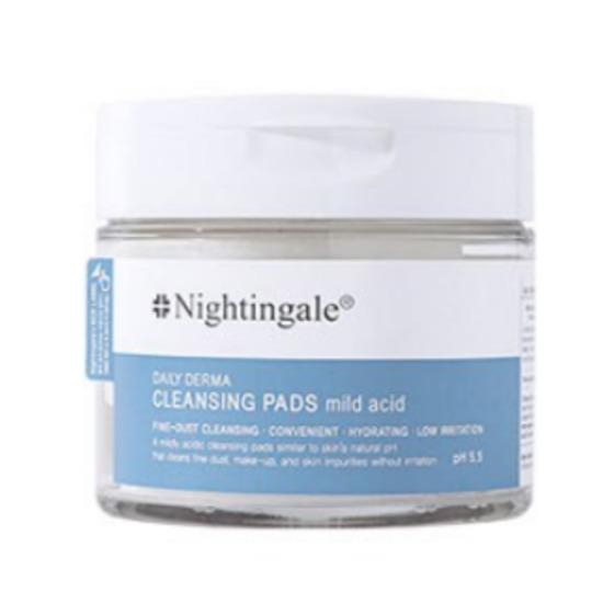 

Nightingale Daily Derma Cleansing Pads Mild Acid – Gentle Exfoliating & Soothing Care (70 Pads / 270ml) Daily Derma Cleansing Pads Mild Acid
