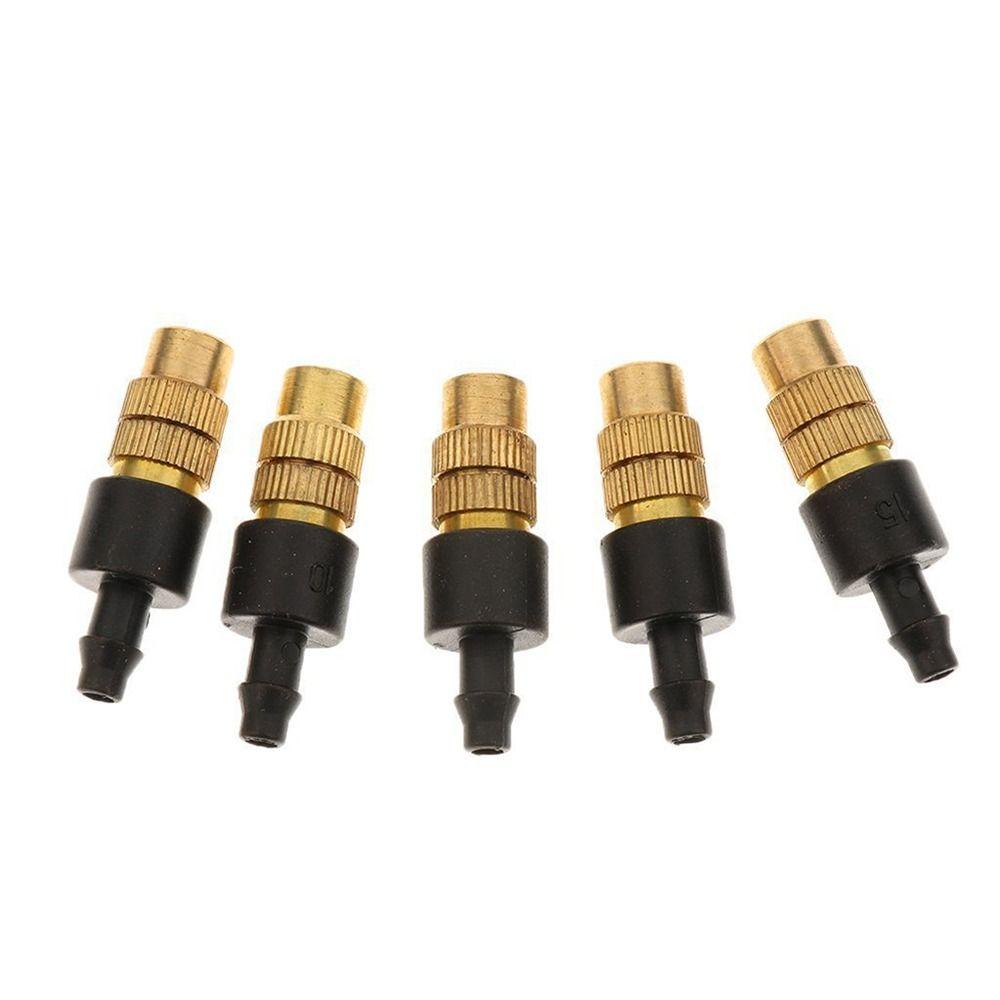 10Pcs Atomizing Nozzle Misting Nozzle Garden Micro Sprinkler  for 4/7mm Hose Garden Lawn Greenhouse