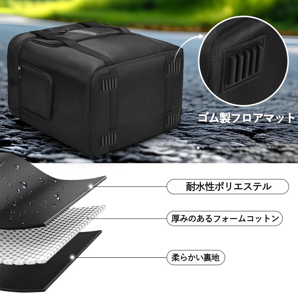 Portable Power Station Storage Bag Fits BLUETTI AC180 Portable Power Station Protective Case Dustproof Shockproof Storage Case for and Travel