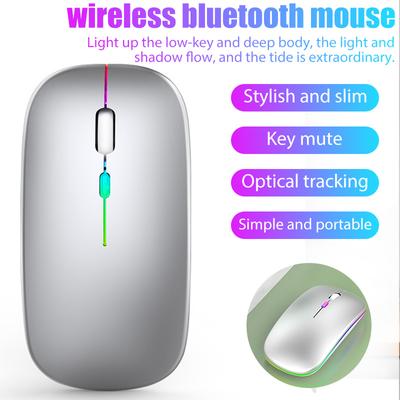 Drahtlose Maus USB Aufladbare Computer Büro Mäuse RGB Dual Modus 2,4G Bluetooth Mause Ergonomische Gaming Maus Für PC Laptop
