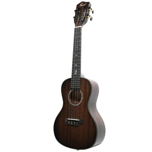 Kai Ukulele KC-100G-BK Concert Size Ukulele (with Case), Dark Brown, Inspected in Japan