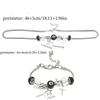 Star Charms Star Cross Bracelet Adjustable Necklace Charm Bracelet No.8 Ball Bracelet  Jewelry Gift