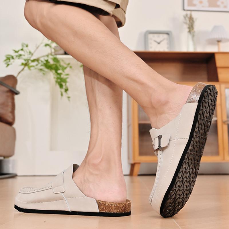 Summer Casual Versatile Slippers for Men's Trend, Anti Slip, Comfortable, Breathable, Fashionable Men's Shoes, Sandals