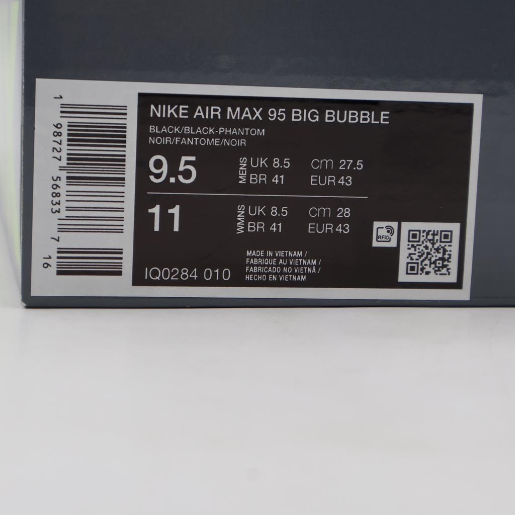 IQ0284-010 Nike Air Max 95 Big Bubble Paris (Men's)