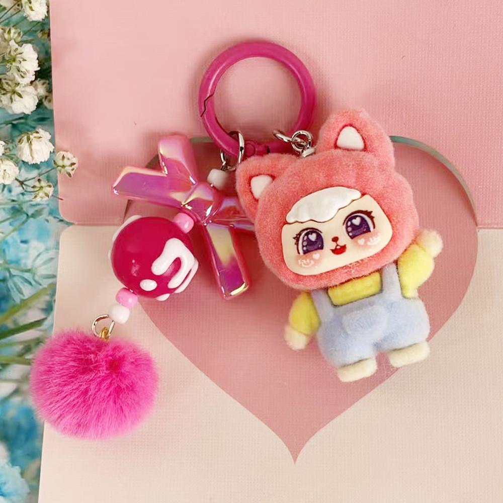Catlililili Plush Keychain Gift For Kids And Teens With Diy Mobile Decoration