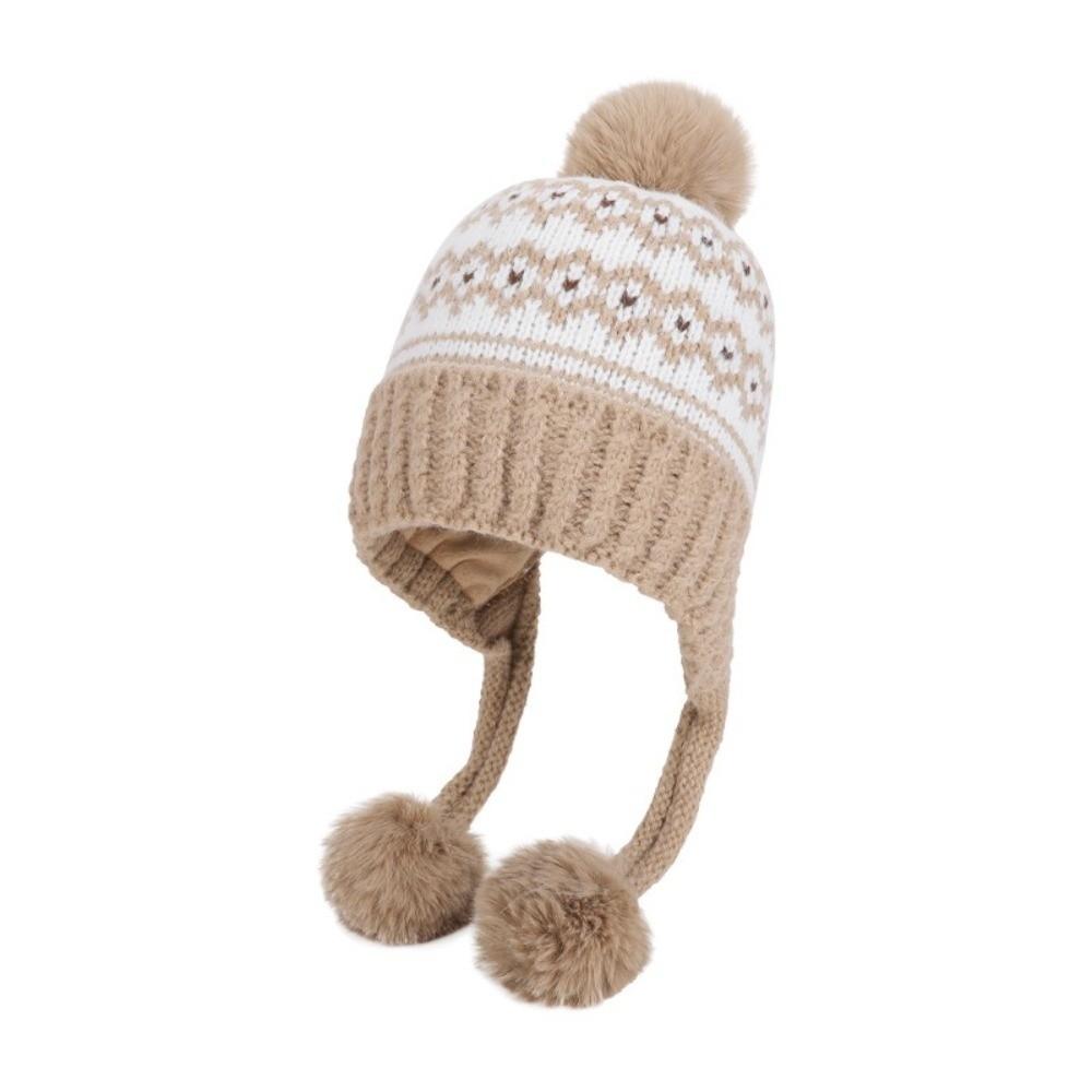 Cold Protection Ear Protection Hat Windproof Warm Hat Casual Pullover Cap Outdoor Sports