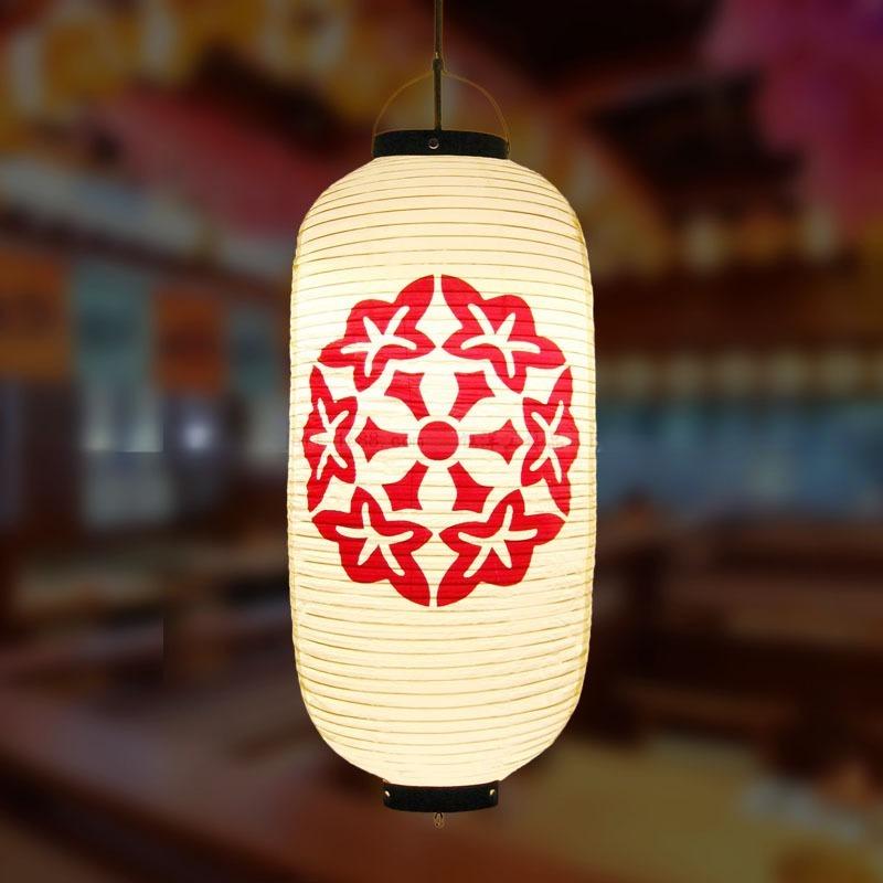 Japanese Style 25x50cm PVC Waterproof Lantern Sushi Ramen Izakaya Korean Cuisine Restaurant Pub Decor Hanging Lantern Outdoor