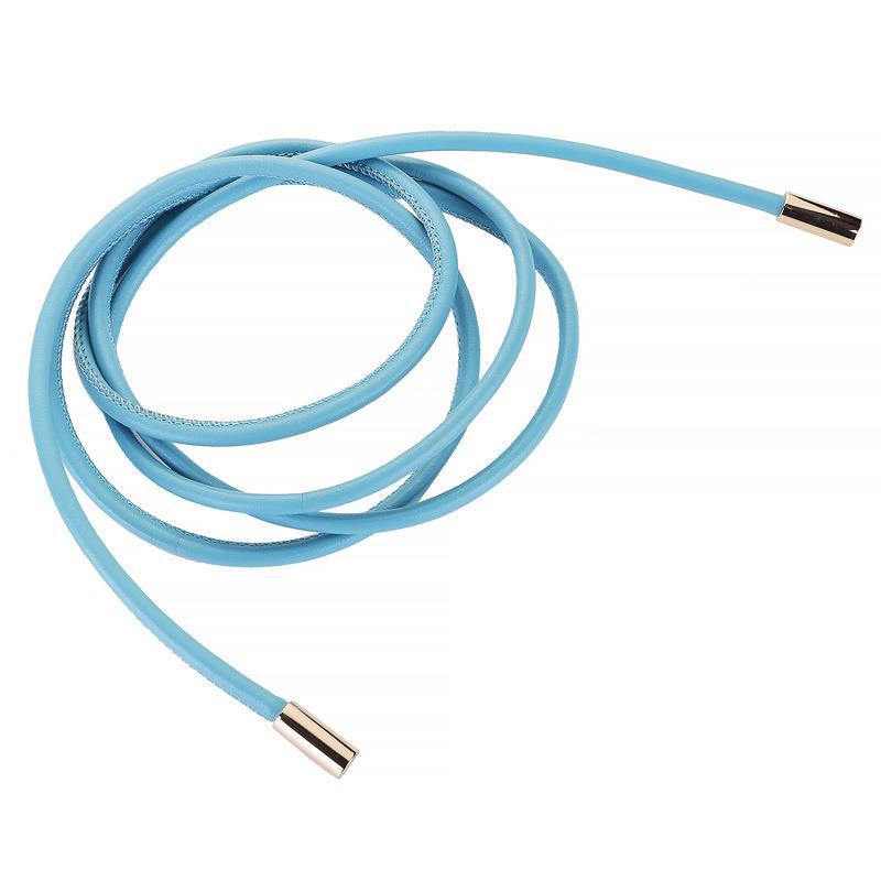 Women's Slim Leather Belt: Trendy European & American Knot Design for Summer Dresses