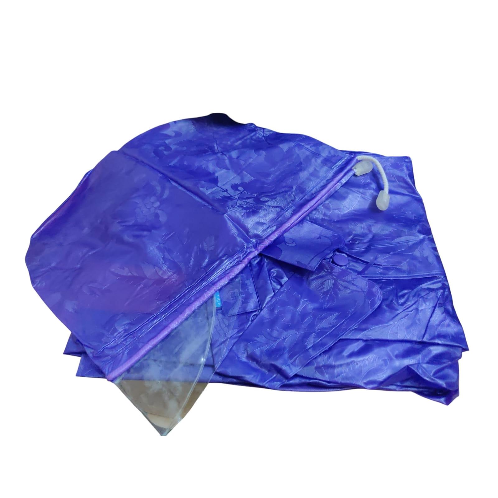 @ Long Raincoat Purple Color UKZQ338 50%off