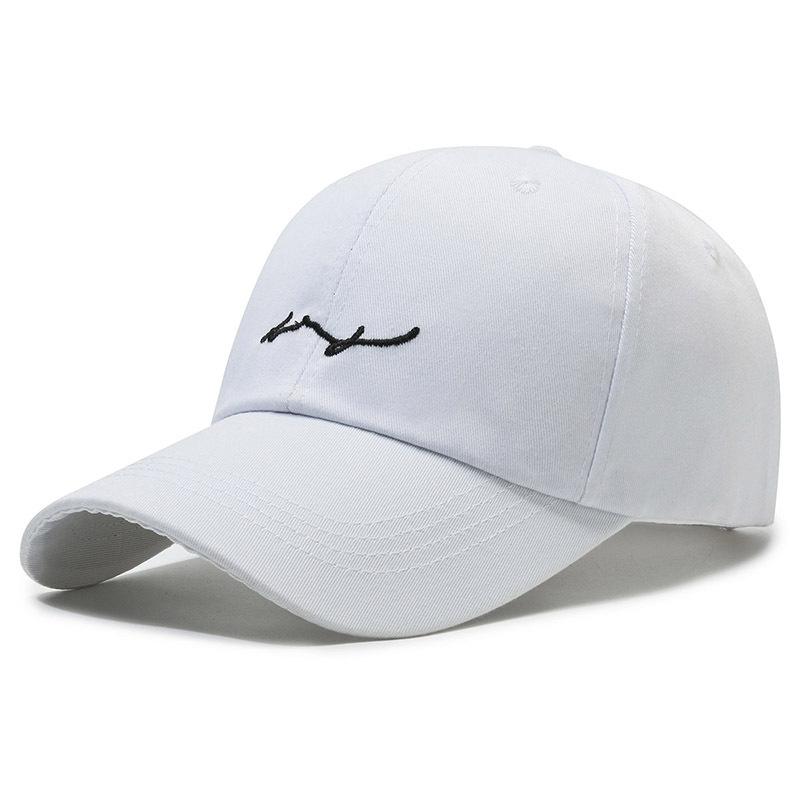 

Hat men s and women s embroidered baseball cap cap cap Korean version casual fashion outdoor versatile simple fishing visor One Size Adjustable