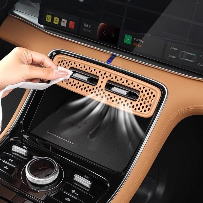 For Geely Galaxy A7 Central Control Trend Protective Cover Air Conditioner Blocking Protective Cover, Car Decoration Accessories