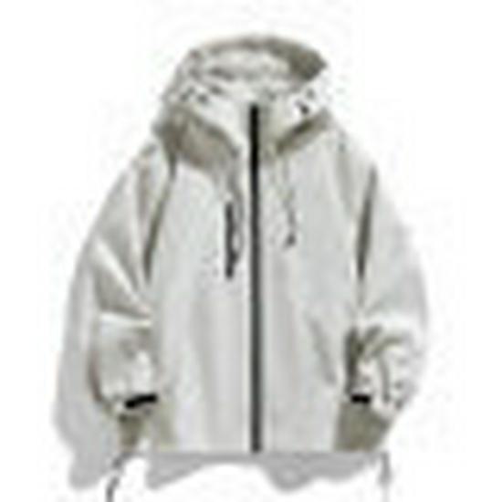 

Куртка унісекс з капюшоном на відкритому повітрі – однотонна на весну та осінь, чоловічий повсякденний спортивний одяг, одяг для пар. 2XL