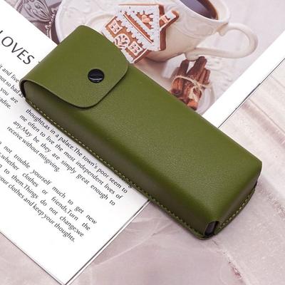 Eyewear Protector Containers Reading Glasses Case PU Leather Spectacle Case Sunglasses Case Waistpack Glasses Box Eyeglass Box