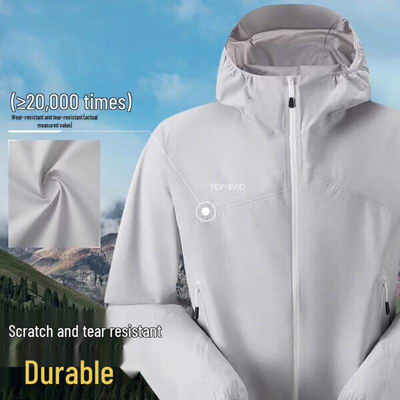 TOREAD Men s Three-Layer Lightweight Shell Jacket M