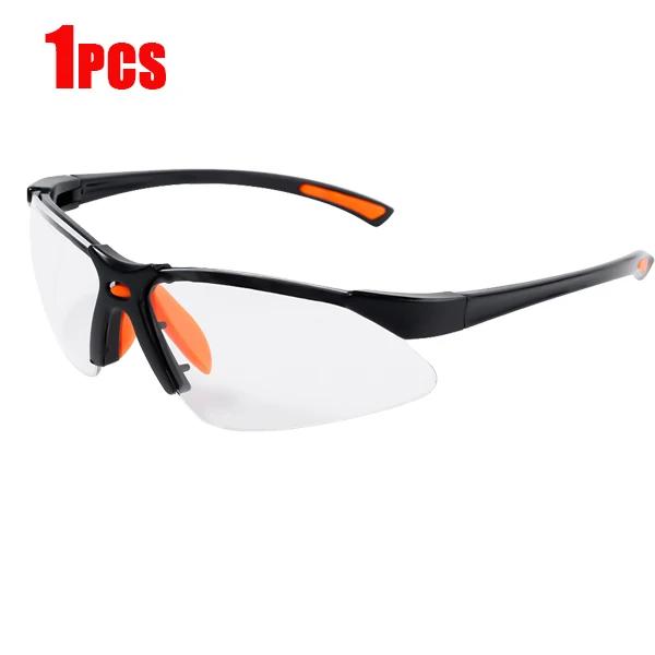 

1/2 шт. прозрачные очки для защиты глаз от песка, ветрозащитные защитные очки для верховой езды, вентилируемые очки, рабочие лабораторные защитные очки, очки