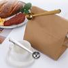 Gold Coffee Spoon With Bag Clip Stainless Steel Spoon Bag Clip Coffee Scoop Clip  Milkpowder