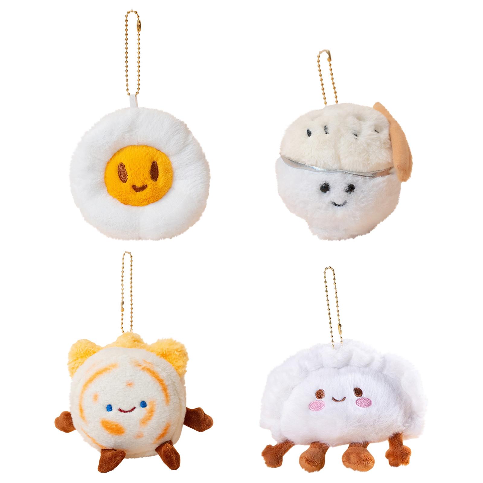 

Fun Food Character Keychain – Cute Collectible Accessory,1pc, One Size
