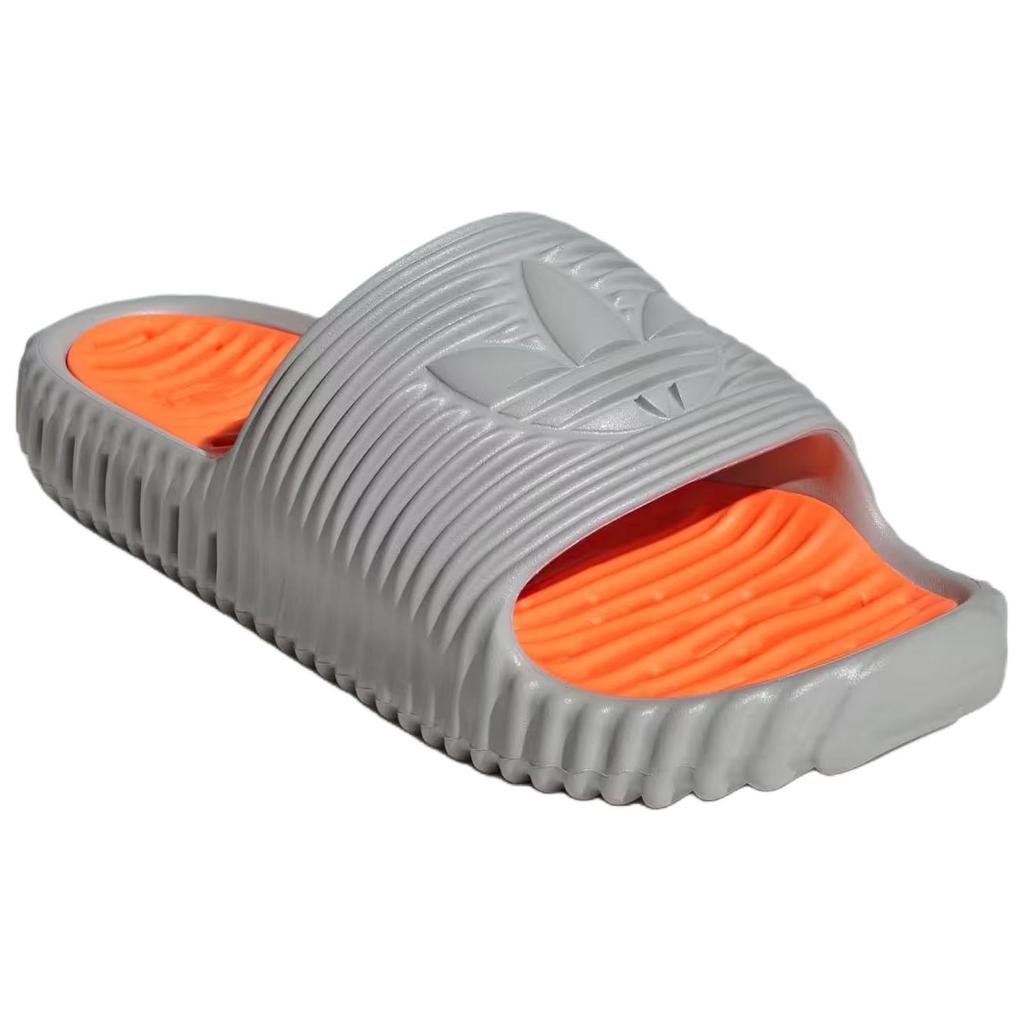 Adidas Adilette 25 Slide Grey Solar Orange Men Sneakers Grey-Two JH5518