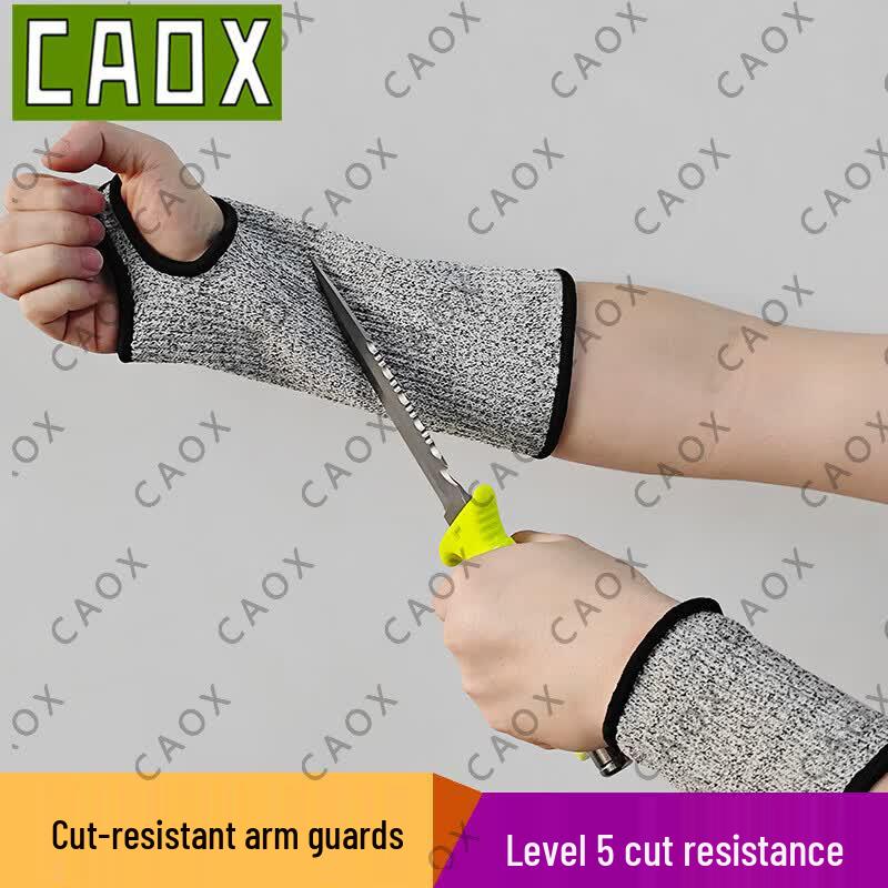 CAOX Level 5 Cut-Resistant Arm Sleeves