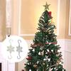 Runtow 10pcs Christmas Snowflake Hook 2025 Merry Christmas Decor for Home Christmas Tree Ornaments Xmas Navidad Gifts New Year