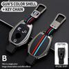 Zinc Alloy+Silicone Full Cover Car Key Case for Mercedes Benz A B C E Class GLS GLA GLK GLC CLS CLA AMG W204 W205 W212 W463 W176