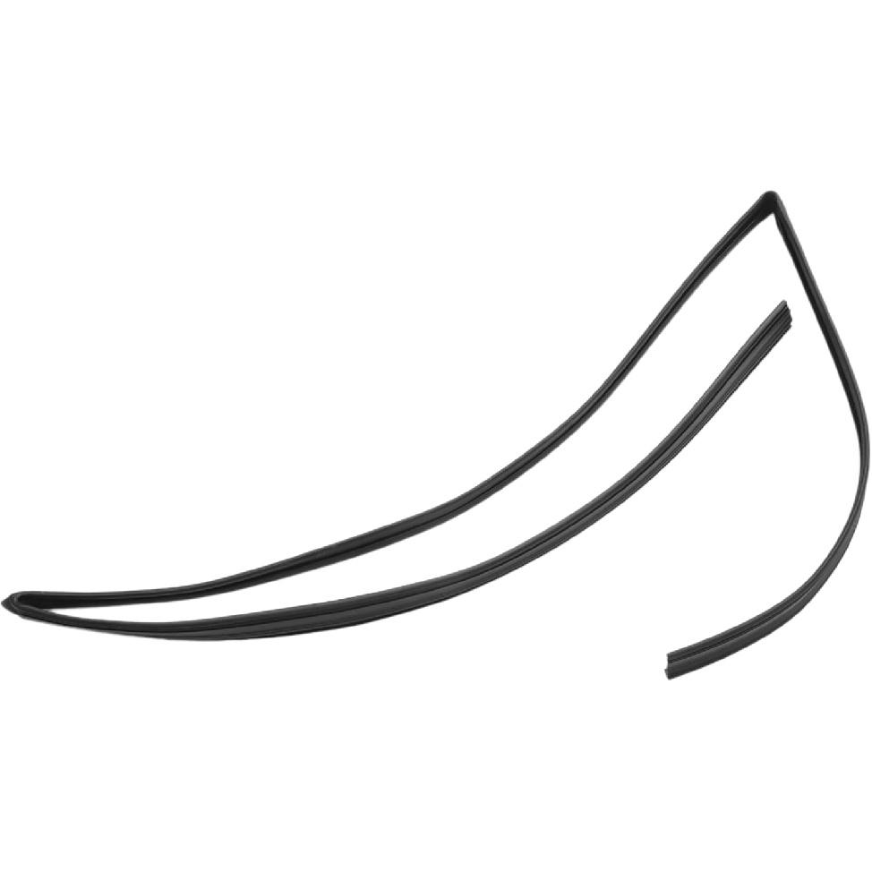 Motoforti Door Window Run Channel Seal, Weatherstrip Glassrun Channel Seal Strip, for Toyota Corolla 2004-2013, Rubber, Front Right, No.6814112511,